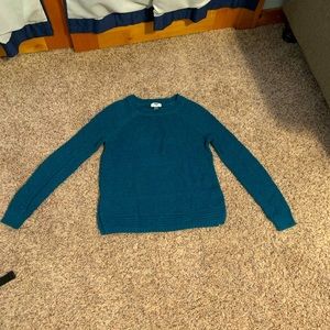 Blue Knit Old Navy Sweater